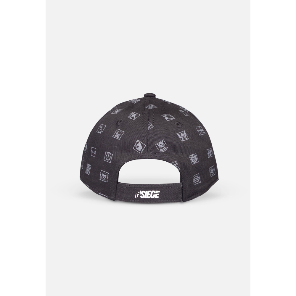 6 Siege - Operator Icons Casquette ajustable - Noir